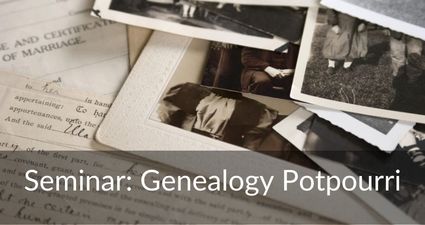 Genealogy Potpourri