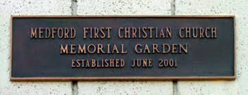 Medford First Christian Church Memorial Garden